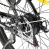 Touroll J1 Trekkingrad mit 250W Motor, 15.6Ah Akku, 27.5in Rädern, 100km Reichweite, mechanische Scheibenbremse & E-Brake