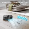 ILIFE A20 Robot Vacuum Cleaner, LiDAR Navigation, 3000Pa Suction, 2-in-1 Vacuum and Mop, 120mins Runtimes - Black