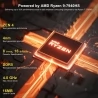 GEEKOM A7 Mini PC, AMD Ryzen 9 7940HS 8 Core tot 5,2 GHz, 32GB RAM 2TB SSD, WiFi 6E Bluetooth 5.2