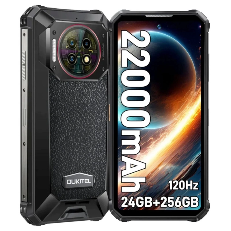 OUKITEL WP19 Pro Rugged Phone, 6.8