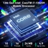 GEEKOM IT13 Mini PC, Intel Core i7-13620H 10 cores tot 4,9 GHz, 32GB RAM 1TB SSD