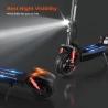 isinwheel GT2 opvouwbare off-road elektrische scooter, 800W motor, 48V 15Ah batterij, richtingaanwijzer, 11-inch luchtbanden