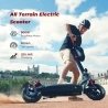 isinwheel GT2 opvouwbare off-road elektrische scooter, 800W motor, 48V 15Ah batterij, richtingaanwijzer, 11-inch luchtbanden