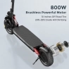 CIRCOOTER M2 Foldable Electric Scooter, 800W Motor, 48V 12.5Ah Battery, 10-Inches Off-Road Tire, 45km/h Max Speed