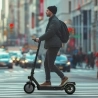 isinwheel S9 Max Foldable Electric Scooter, 500W Motor, 36V 10Ah Battery, 10-inch Tires, 30km/h Max Speed