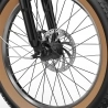 ONESPORT OT16-2 Foldable Electric Bike, 250W Motor, 48V 17Ah Battery, 20*3.0 inch Tires - White