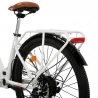 EUROBIKE Cityrun-26 elektrische fiets, 26'' band, 250W motor, 36V 10Ah accu, 25km/h max snelheid - Wit