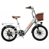 EUROBIKE Cityrun-20 elektrische fiets, 20'' band, 250W motor, 36V 10Ah accu, 25km/h max snelheid - Wit