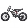 FAFREES F20 ULTRA Electric Bike, 750W Motor, 48V 25Ah Battery, 20*5-inch Fat Tires, 25km/h Max Speed - Black