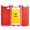 Baseus Little Devil Case Silicone Back Cover Fashion Soft Protective Case For iPhone 7 - Red