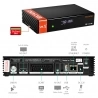 GTMEDIA ECAMD V8X LA DVB-S/S2/S2X Set Top Box, unterstützt MU3 IKS, integriertes 2.4G WiFi, H.265 Digital TV Signal Receiver