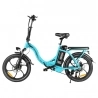 SAMEBIKE CY20 Opvouwbare elektrische fiets, 350W motor, 36V 12Ah accu, 20*2.35-inch band - Lake Blue