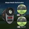 CIGMAN CT-800Y 800m Golf Rangefinder, with 6X Magnification, Flag Pole Locking Vibration, Magnetic Strap, USB Rechargeable