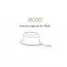 Aromacapsule voor JIGOO T600 (6PCS) - Bloemengeur*3, Liefje*3