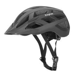 Eleglide Bike Cycling Helmet with LED Light - Black