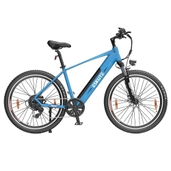 ESKUTE Netuno Plus Electric Bike, 250W Bafang Motor, Torque Sensor, 36V 14.5Ah Battery, 27.5*2.1-inch Tires - Blue