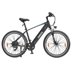 ESKUTE Netuno Plus Electric Bike, 250W Bafang Motor, Torque Sensor, 36V 14.5Ah Battery, 27.5*2.1-inch Tires - Black