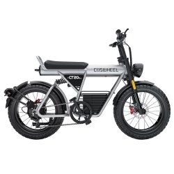 COSWHEEL CT20S Electric Bike, 1500W Motor, 60V 27.5Ah Battery, 20*5.0-inch Off-road Tire, Turn Signal