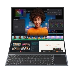 N-one NBook Fly Laptop mit zwei Bildschirmen, Intel Core i7-10850H, 16 + 14 Zoll Doppelbildschirm, 16GB RAM 1TB SSD