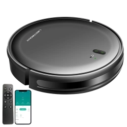 Liectroux L200 Robot Vacuum Cleaner, Max 4000Pa Suction, Smart Mapping, 230ml Electric Control Water Tank