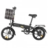 DYU A1F Pro Foldable Electric Bike, 250W Motor, 36V 7.5Ah Battery, 16*1.75-inch Tire, 25km/h Max Speed