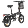 DYU A1F Pro Foldable Electric Bike, 250W Motor, 36V 7.5Ah Battery, 16*1.75-inch Tire, 25km/h Max Speed