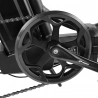 SAMEBIKE C05 Pro Faltbares Elektrofahrrad, 500W Motor, 36V 13Ah Akku, 20*4-Zoll-Fettreifen - Schwarz