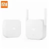 Original Xiaomi 300Mbps 2.4G WiFi Home Plug Wireless Power Line Communication Ethernet Adapter US Plug - White