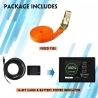 Cloudenergy 48V 51.2V LiFePO4 Battery for Golf Carts, 2.8-inch LCD Touchscreen, 6000 Cycles, 200A BMS