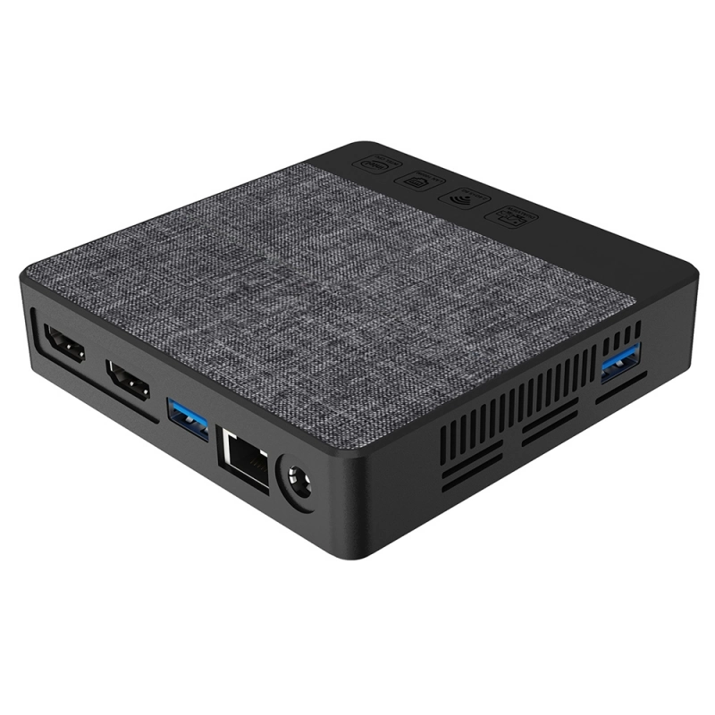 GXMO N4 Mini PC, Intel N4000 2 Cores Max 2.60GHz, 6GB RAM 64GB SSD