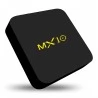 MX10 Android 7.1.2 RK3328 4GB DDR4/32GB eMMC KODI 17.3 4K HDR TV BOX 802.1.1 b/g/n WIFI LAN VP9 HDMI USB3.0 - Black