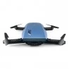 JJRC H47 ELFIE Plus 720P WIFI FPV opvouwbare Selfie Drone met versnellingssensor controller altitude Hold modus RTF-blauw