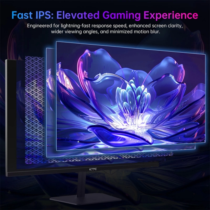 KTC H24F8 FHD 180Hz Fast IPS Gaming Monitor With Realistic Color