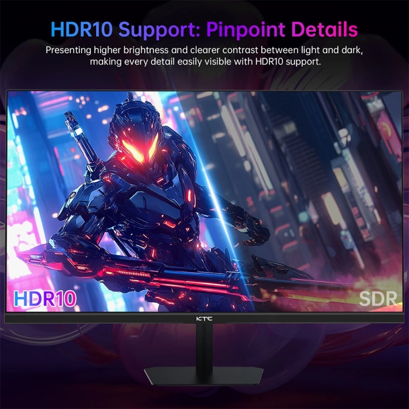 KTC H24F8 FHD 180Hz Fast IPS Gaming Monitor With Realistic Color