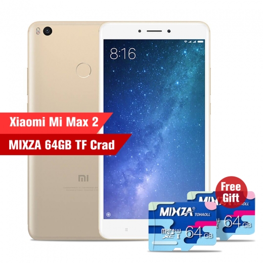 [Official International ROM] Xiaomi Mi Max 2 6.44inch 4G LTE Smartphone FHD 4GB 128GB Snapdragon 625 Octa Core 12.0MP