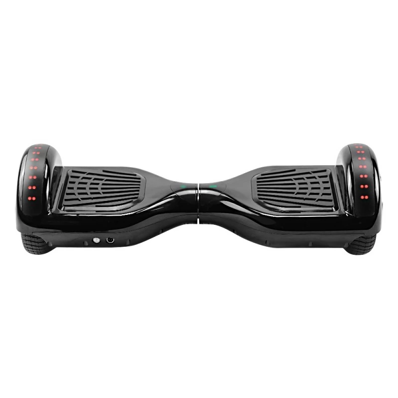 Q5 hoverboard 6,5 Reifen 200W Motor 15km Fahrtstrecke Bluetooth  Lautsprecher LED EU-Stecker - Schwarz 