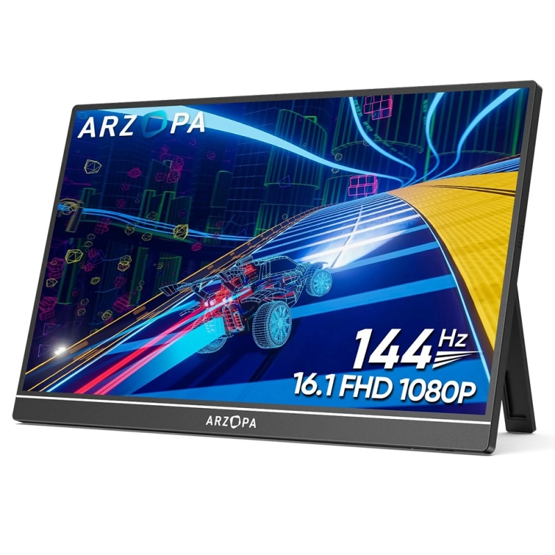16.1-inch Portable Gaming Monitor ARZOPA Z1FC, 144Hz Refresh Rate