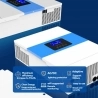 DAXTROMN 6 5KVA Hybrid Solar Inverter  5000W Pure Sine Wave  Max 100A MPPT  Max 500VDC PV Input