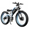 DUOTTS N26 Electric Bike  750W*2 Motors  55km/h Max Speed  26*4 0' Inflatable Tires  48V 20Ah Samsung Battery  120-150km Range 