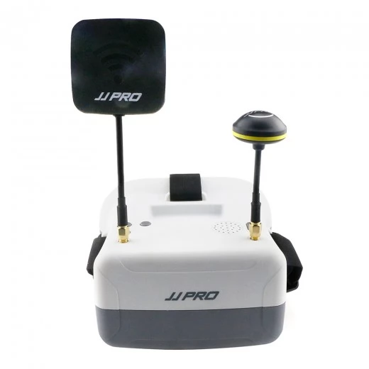 JJRC JJPRO F02 5.8G 40CH Raceband FPV bril 4,3 Inch Video Headset met dubbele antenne