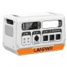 LANPWR 2400 Pro Balcony Solar System  2200W 2040Wh Power Station with On-grid Inverter  3 AC Outputs