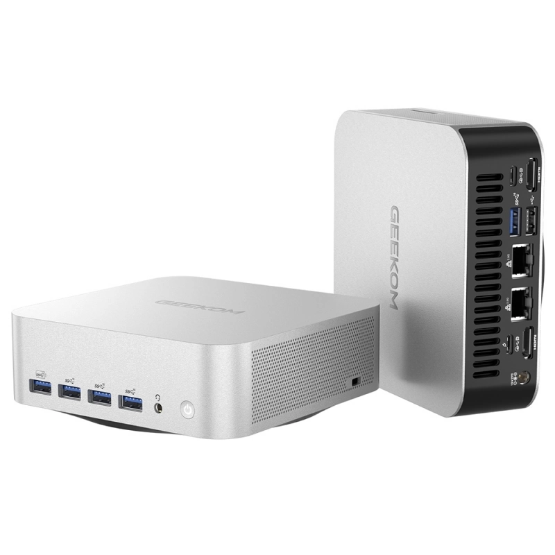 AI Mini PC GEEKOM A8 Max, AMD Ryzen 9 8945HS 8 Core Max 5.2GHz