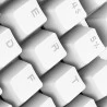 Xiaomi Yuemi Aluminium mechanische Tastatur TTC 87 Tasten  - Weiß