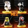 4 Stück Star Wars Minions Action-Figuren Spielzeug PVC-Material Dekoration