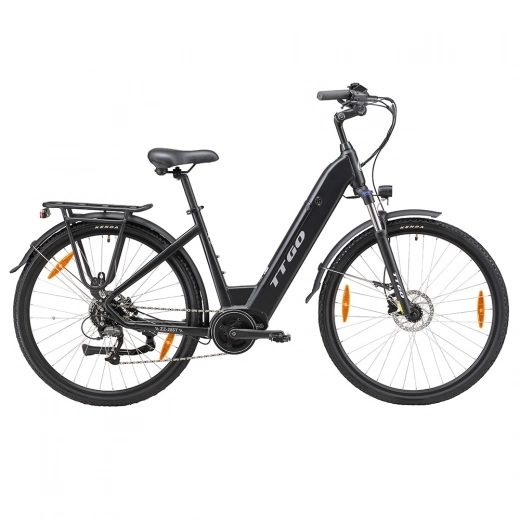 TTGO C7 ZZ-28ST  Electric Bike  250W Motor  36V 20Ah Battery  700C*45C Tire  25km/h Max Speed  160-180km Range  Hydraulic Disc 