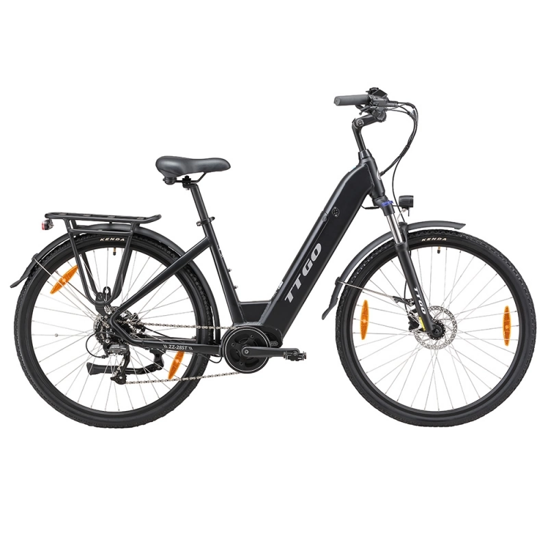 Electric Bike TTGO C7(ZZ-28ST), 250W Mid-drive Motor, 36V 20Ah