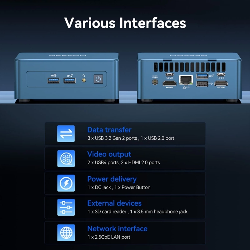 GEEKOM IT12 Mini PC, Intel Core i9-12900HK 14 Cores Max 5.0GHz