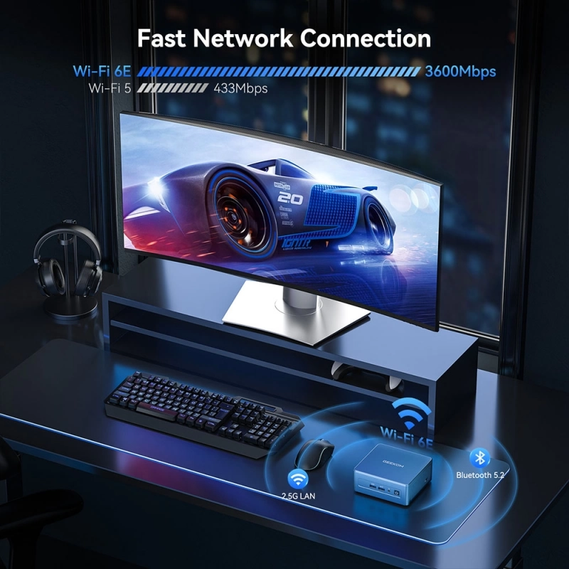 GEEKOM IT12 Mini PC, Intel Core i9-12900HK 14 Cores Max 5.0GHz