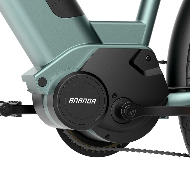 Vélo électrique Foride Urbano 1 – Moteur Central 250W, Batterie 36V 13Ah 110 Km, Freins Hydrauliques