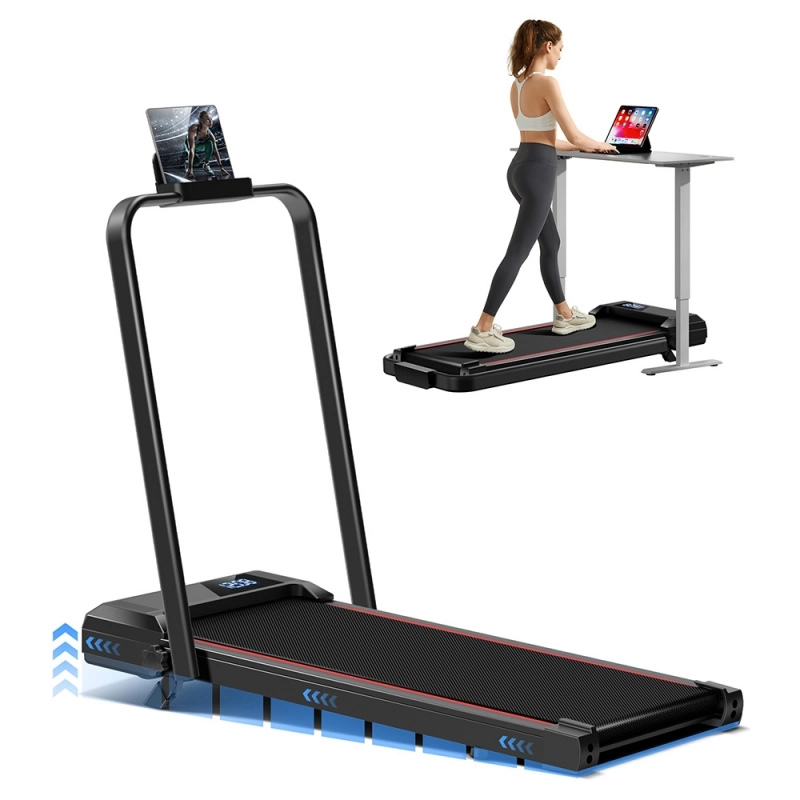ROBORE SW1F Foldable Walking Pad with 9% Incline, 12KM/H, 2.5HP